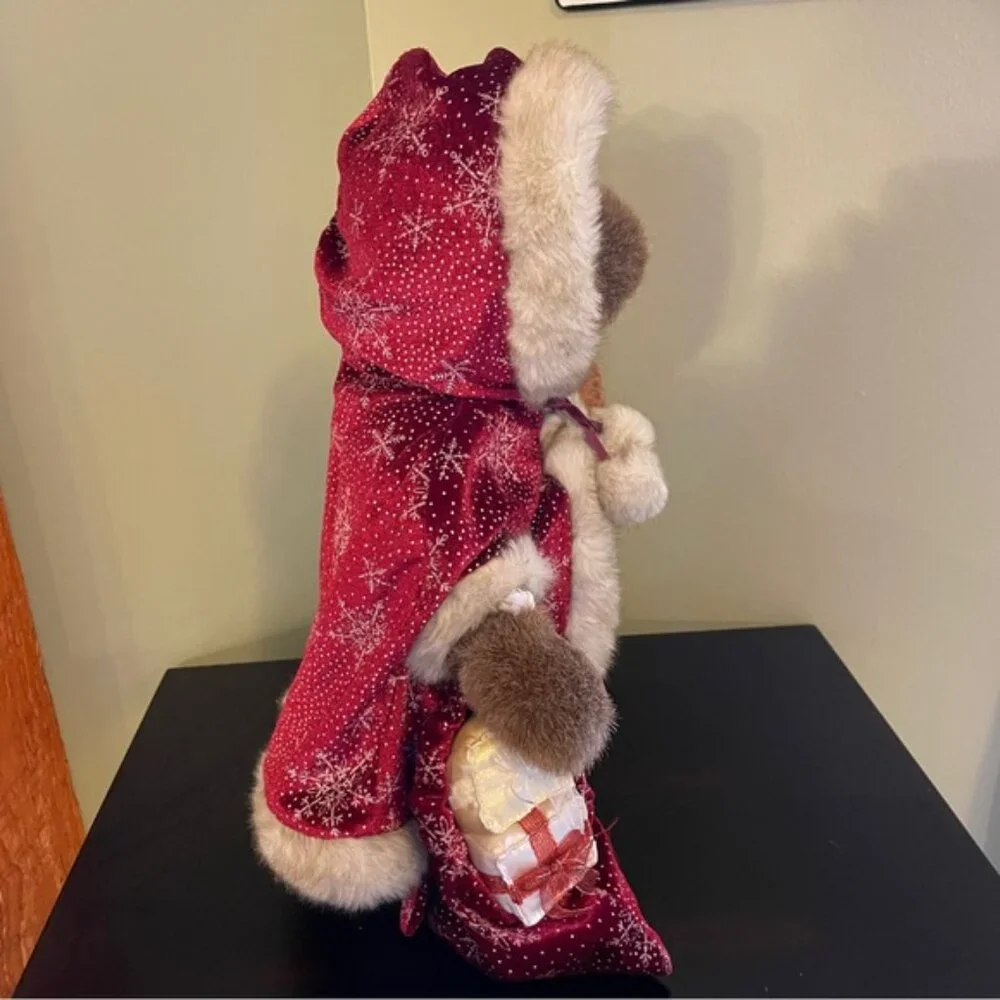 2003 Sasha & Nicholas Plush Christmas Bear w/Baby Gifts Collectible Holiday 15